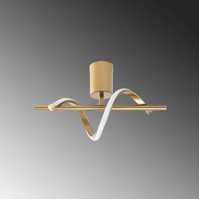 Aranyszínű LED mennyezeti lámpa ø 7 cm Likma – Opviq lights