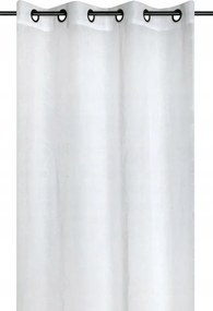 Eugenie készfüggöny 140x260 cm virágos fehér fátyol ablakra Boho átvezetők