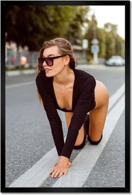 Poszterek keretben 40x60 Határok átlépése