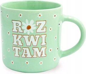 Porcelán Bögre Q Pasztell Virágos Ajándék Kávé Tea