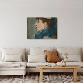 Üveg kép - Edouard Manet, Portrait of a Lady, reprodukciók (70x50 cm)