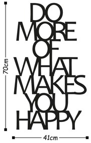 Fali dekoráció 41x70 cm fém