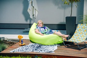 Felfújható LAZY BAG XXL zsák táskával - több színben Termék színe: Zöld