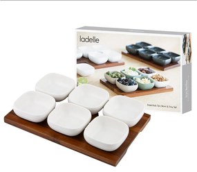 Fehér porcelán szervírozó készlet 6 db-os Essentials – Ladelle