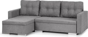 FELIX Kinyitható sarokkanapé Szürke