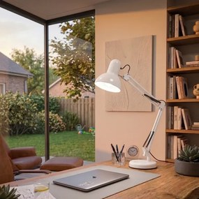Brilagi - LED Asztali lámpa ROMERO 1xE27/10W/230V fehér