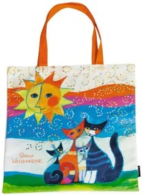 Textil bevásárlótáska 38x40cm, polyester, Rosina Wachtmeister: Momenti di Felicita