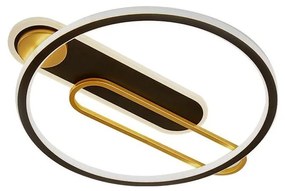 LED állítható mennyezeti lámpa 60W 230V 3000-6500K fekete + DO