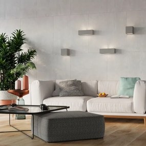 Fali lámpa VEGA 1xE27/60W/230V szürke