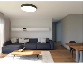 LED2 - MONO LED mennyezeti lámpa 60W 230V 3000/4000K fekete