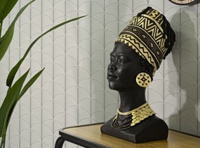 Massai női csésze 21,5x27,5x45 cm