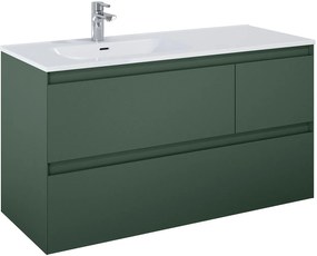 Elita Split szekrény 120x45.8x63.5 cm Függesztett, mosdó alatti zöld 169021