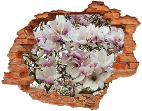 3d fali matrica lyuk a falban Magnólia virágok nd-c-107287859