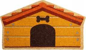 Kézzel festett lábtörlő kutya motívummal 70x40 cm