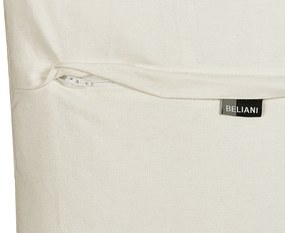 Színes pamut hímzett virágmintás díszpárna kétdarabos szettben 50 x 50 cm VALLORE Beliani