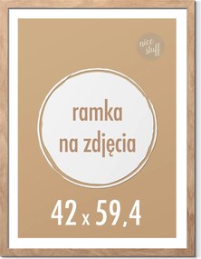 Képkeret A2 Képkeret 42x59,4 Képkeret 59,4x42 barna Mdf