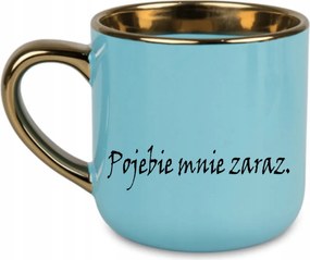 Elegáns bögre "" felirattal 400 Kék