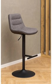 Szürke állítható magasságú bárszék (ülésmagasság 86 cm) Adisa – Actona