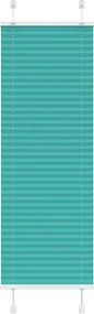 vidaXL pliszírozott redőny Benzinzöld 40x100 cm szövetszélesség