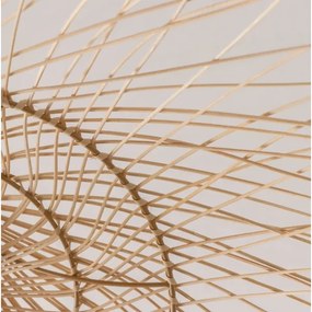 Brilagi – CERIA BOHO LED függőlámpa kábelen, 1xE27/40W/230V, átm. 100 cm, bambusz