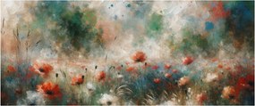 Kép – Pipacsmező absztrakciója (120x50 cm)