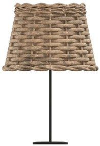 barna fonott lámpaernyő Ø20 x 15 cm