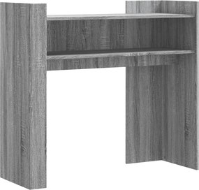 vidaXL szürke sonoma színű szerelt fa tálalóasztal 100x35x90 cm