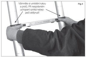 G21 GA-TZ12-3,8M teleszkópos létra