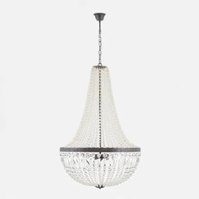 Orion HL 6-1497/6 - Kristály csillár láncon ARILA 6xE27/60W/230V barna/patinás