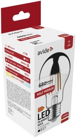 Avide LED Filament Half Mirror 7W E27 WW 2700K