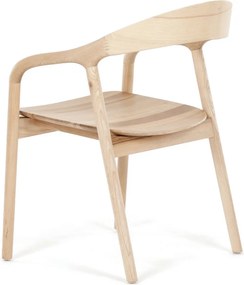 Jídelní židle, přírodní, dřevo, DCH-V3202 NAT
