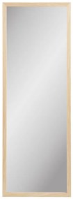 Scottsdale fali tükör fa kerettel, natúr, 45x110 cm