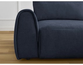 Sötétkék sarokkanapé Aden – Bobochic Paris