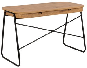 Íróasztal tölgyfa dekoros asztallappal 60x120 cm Blueton – Actona