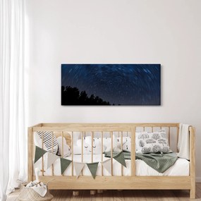 Éjszakai égbolt képe (120x50 cm)
