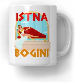 Bögre Igazi Istennő Ajándék Nő Feleség Lány