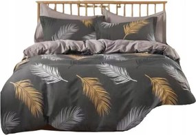 Ágynemű Garnitúra 200x220 cm Ágyneműhuzat 100% Pamut 3 Részes Kétoldalas