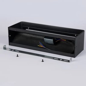 Brilagi - LED-es kültéri fali lámpa DONNANI LED/12W/230V 30 cm fekete IP44