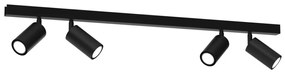 Spotlámpa HUDSON 4xGU10/8W/230V fekete
