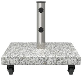 Kerekes Napernyő Alaptermék Ø38/48mm Szürke Gránit 30 kg Négyzet