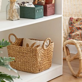 Vesszőfonott tárolókosár 56x37x31,5 cm Caracas XXL – Compactor