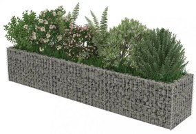 horganyzott acél gabion magaságyás 270 x 50 x 50 cm