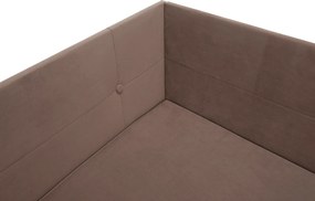 Heverő tárolóhellyel, barna Taupe, AURIA UNI