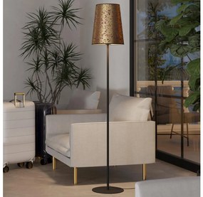 Eglo 390295 - Állólámpa CASTUERA 1xE27/25W/230V arany/rózsaszín