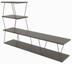 Ilgaz Anthracite TV asztal