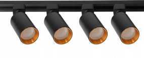 Edo Sín szett Fekete Sín 0.9m 4x GU10 reflektor kiegészítők