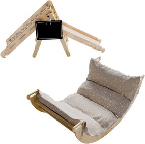 Gyermek mászókészlet 5 az 1-ben beltéri Montessori stílusú