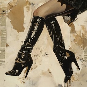 Poszter 40x40cm Átutazó város