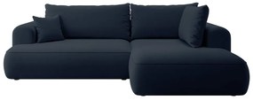 Sarokkanapé Olivo II (J) (kék + fekete). Akció -15%. 1099252
