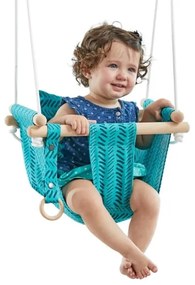 2Kids Toys -&nbsp;Gyermek szövethinta türkiz